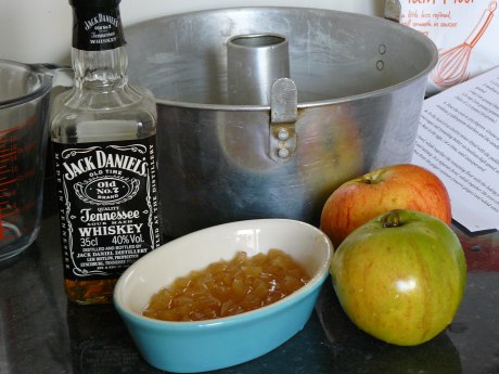 Apple Bourbon Cake ingredients
