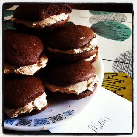 Finished whoopie pies